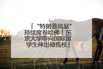 “特朗普风暴”持续席卷哈佛！东京大学等向国际留学生伸出橄榄枝