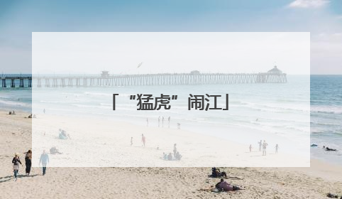 “猛虎”闹江