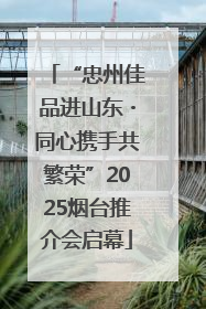 “忠州佳品进山东・同心携手共繁荣”2025烟台推介会启幕