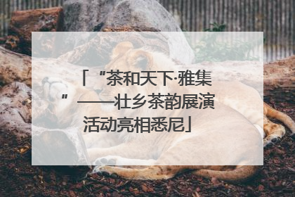 “茶和天下·雅集”——壮乡茶韵展演活动亮相悉尼