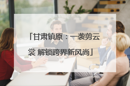 甘肃镇原：一袭剪云裳 解锁跨界新风尚