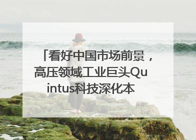 看好中国市场前景，高压领域工业巨头Quintus科技深化本土策略，构建全方位服务亚太区总部