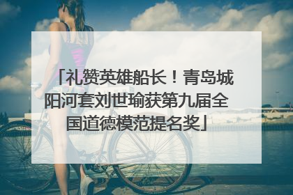 礼赞英雄船长！青岛城阳河套刘世瑜获第九届全国道德模范提名奖