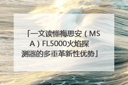 一文读懂梅思安（MSA）FL5000火焰探测器的多重革新性优势