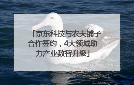 京东科技与农夫铺子合作签约，4大领域助力产业数智升级