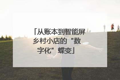 从账本到智能屏 乡村小店的“数字化”蝶变