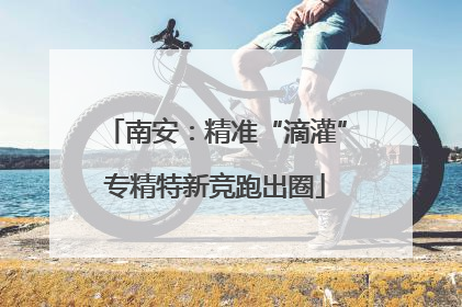 南安：精准“滴灌”专精特新竞跑出圈