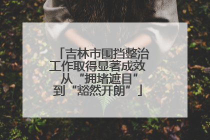 吉林市围挡整治工作取得显著成效 从“拥堵遮目”到“豁然开朗”