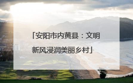 安阳市内黄县：文明新风浸润美丽乡村