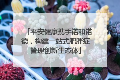 平安健康携手诺和诺德，构建一站式肥胖症管理创新生态体