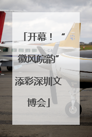开幕！“徽风皖韵”添彩深圳文博会