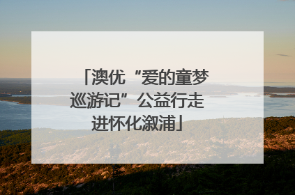 澳优“爱的童梦巡游记”公益行走进怀化溆浦