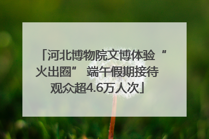 河北博物院文博体验“火出圈” 端午假期接待观众超4.6万人次