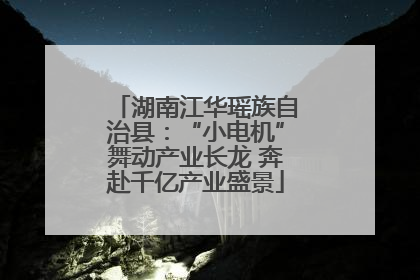 湖南江华瑶族自治县：“小电机”舞动产业长龙 奔赴千亿产业盛景