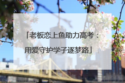 老板恋上鱼助力高考：用爱守护学子逐梦路