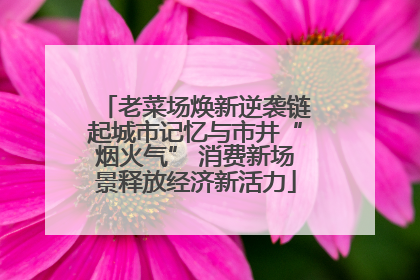 老菜场焕新逆袭链起城市记忆与市井“烟火气” 消费新场景释放经济新活力