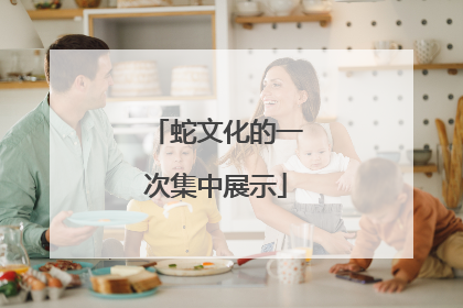 蛇文化的一次集中展示