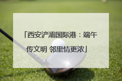 西安浐灞国际港：端午传文明 邻里情更浓
