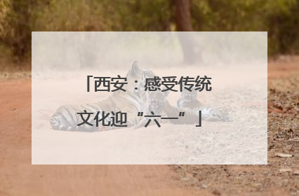 西安：感受传统文化迎“六一”