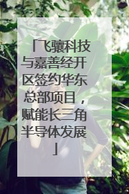 飞骧科技与嘉善经开区签约华东总部项目，赋能长三角半导体发展