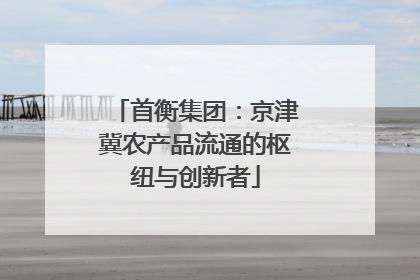 首衡集团：京津冀农产品流通的枢纽与创新者