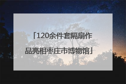 120余件套隔扇作品亮相枣庄市博物馆