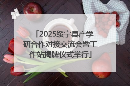 2025绥宁县产学研合作对接交流会暨工作站揭牌仪式举行