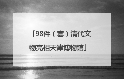 98件（套）清代文物亮相天津博物馆